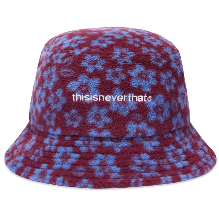Photo: thisisneverthat Floral Fleece Bucket Hat