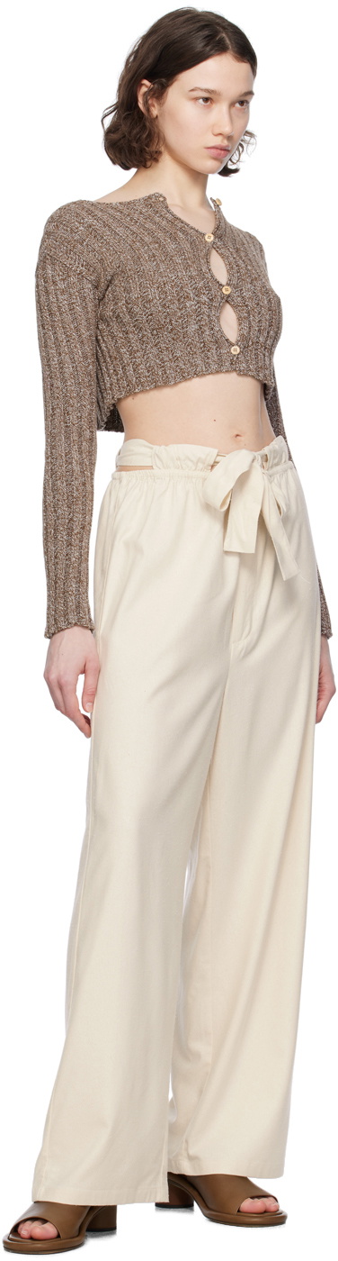 Baserange Brown Macau Cardigan Baserange