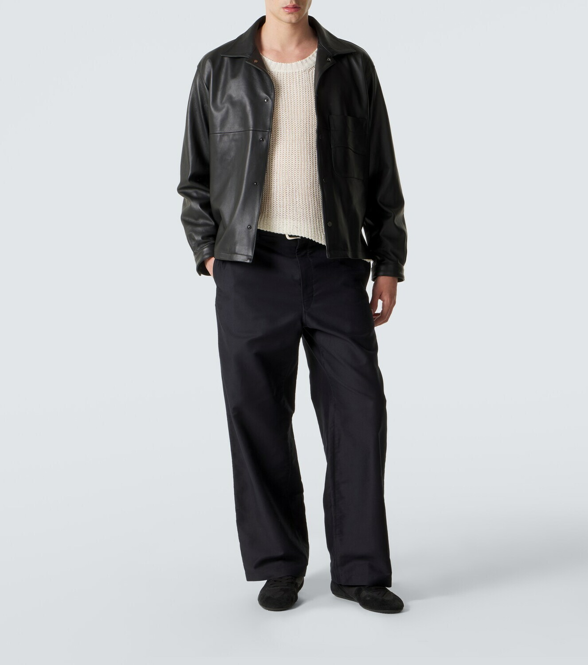 Stòffa Leather jacket