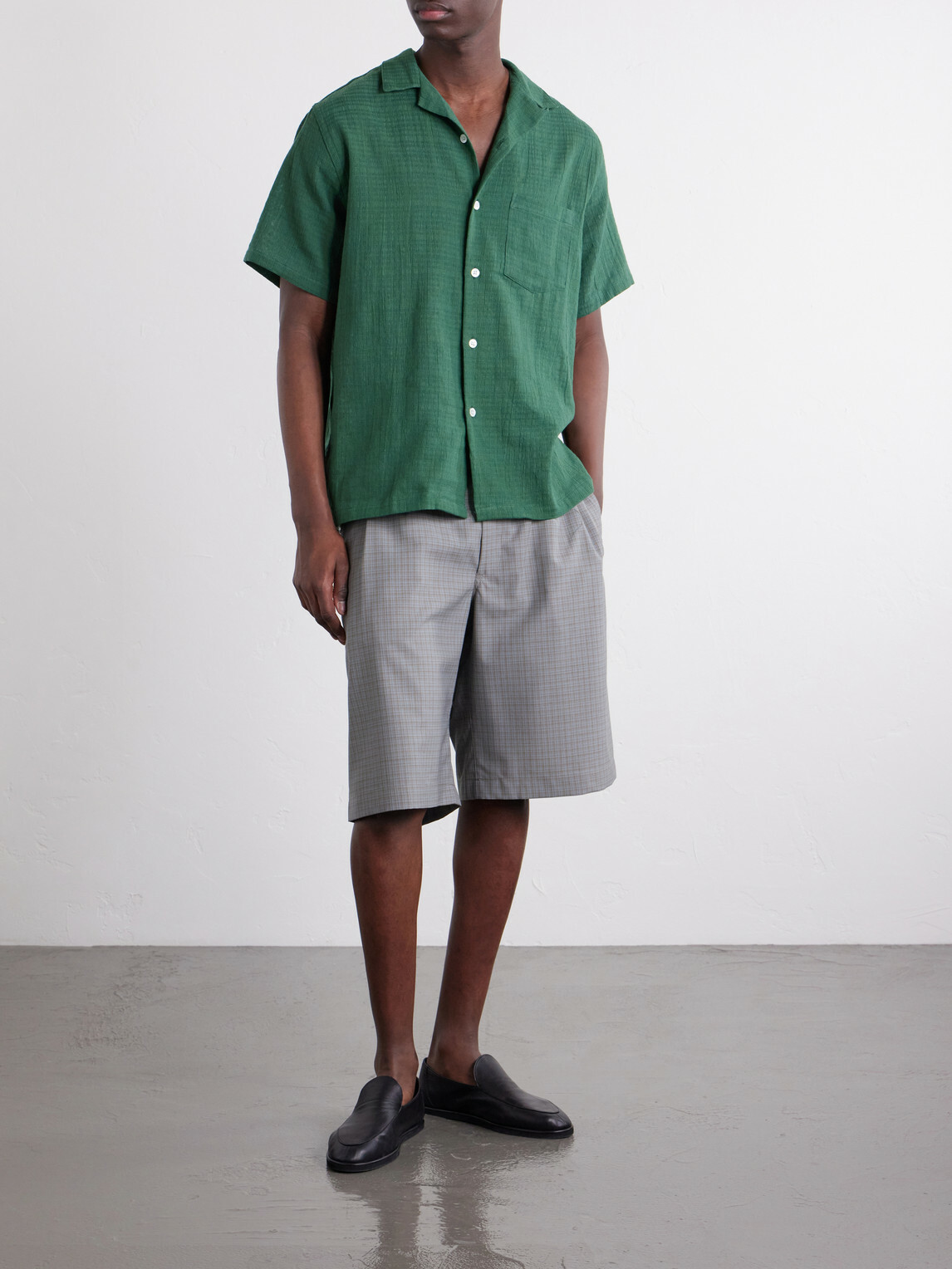 Portuguese Flannel - Organic Cotton Shirt - Green