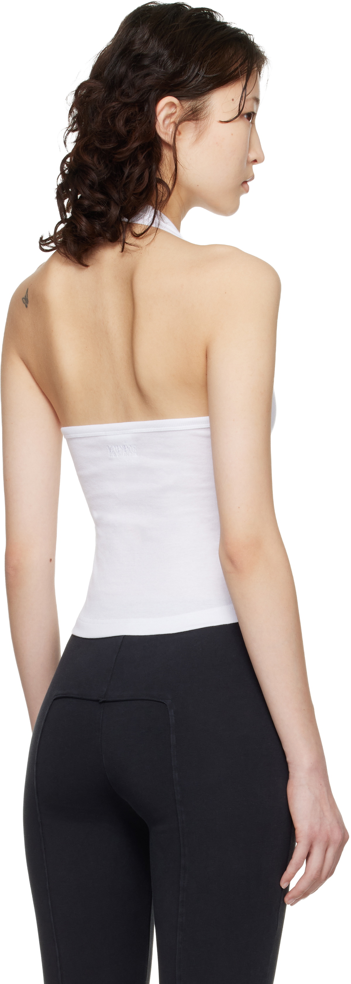VETEMENTS White Halter Top