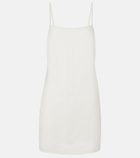 Asceno Geneva linen minidress