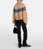 Khaite Amaris Fair Isle cashmere-blend sweater