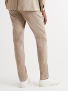 THEORY - Zaine Slim-Fit Linen-Blend Trousers - Neutrals