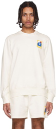 Casablanca Off-White Organic Cotton Sweatshirt
