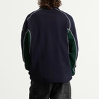 Butter Goods Men's Warped Track Jacket in Navy