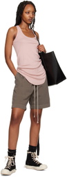 Rick Owens DRKSHDW Gray Drawstring Shorts