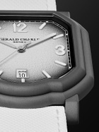 Gerald Charles - Maestro GC Sport Tennis Limited Edition Automatic Darkblast® Titanium Watch, Ref. GC2.0-TX-TNDB-04GR-RSVC_DLE