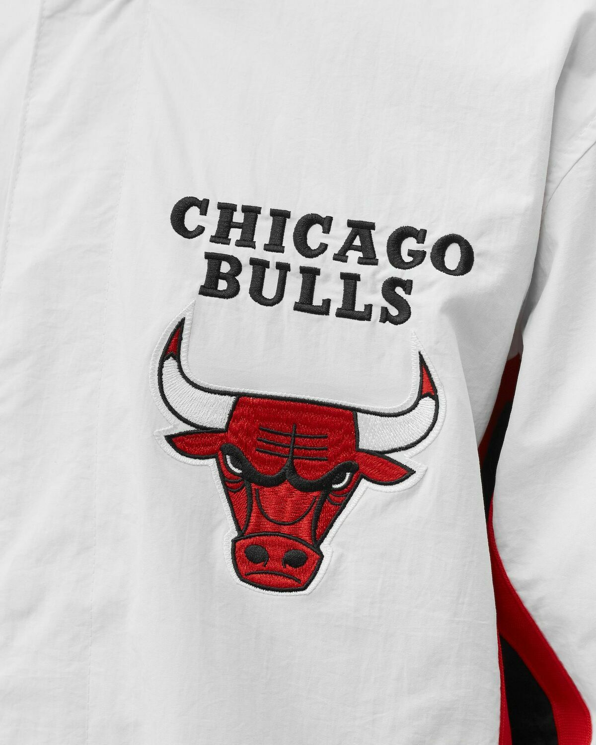 Mitchell & Ness NBA AUTHENTIC WARM UP FINALS JACKET CHICAGO BULLS 1997-98 White Mens College Jackets/Team Jacket