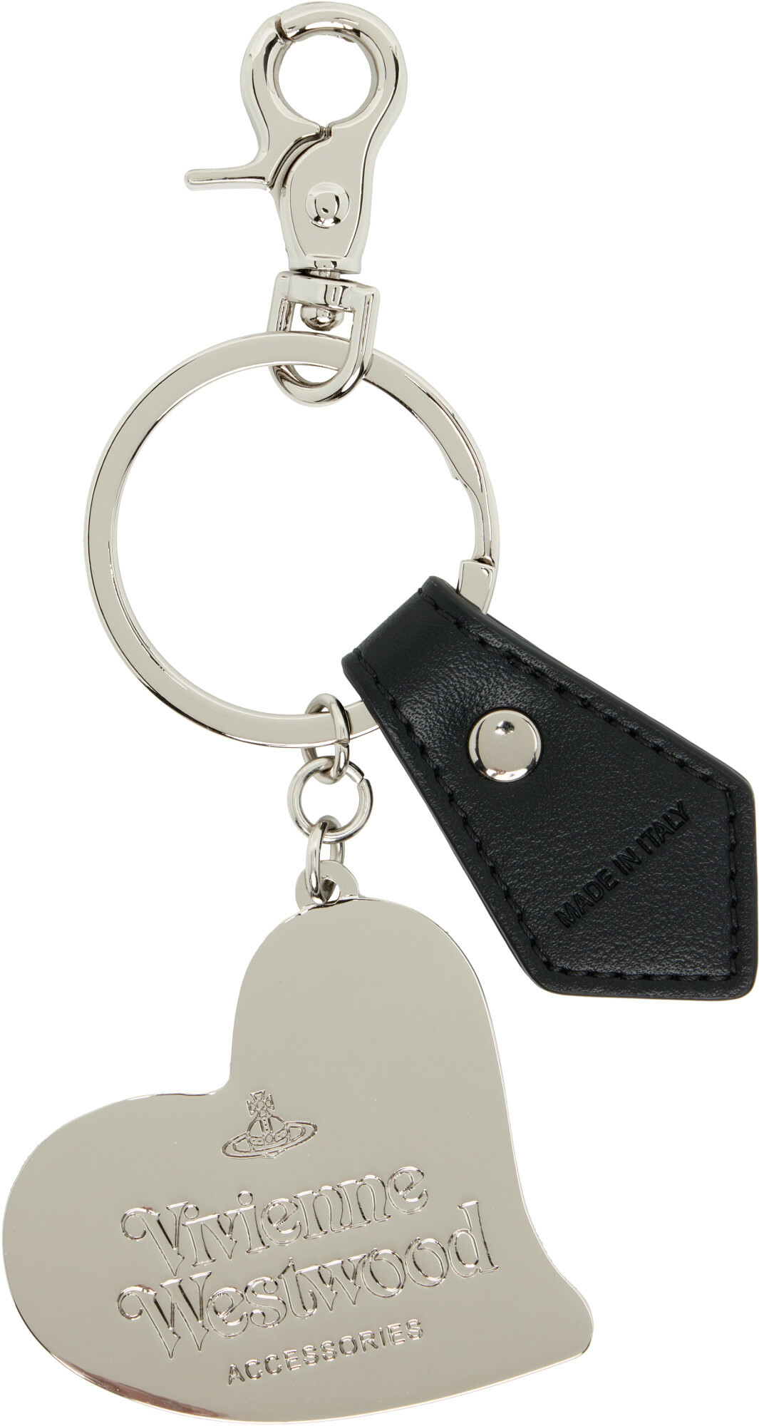 Vivienne Westwood Orb Heart Keychain
