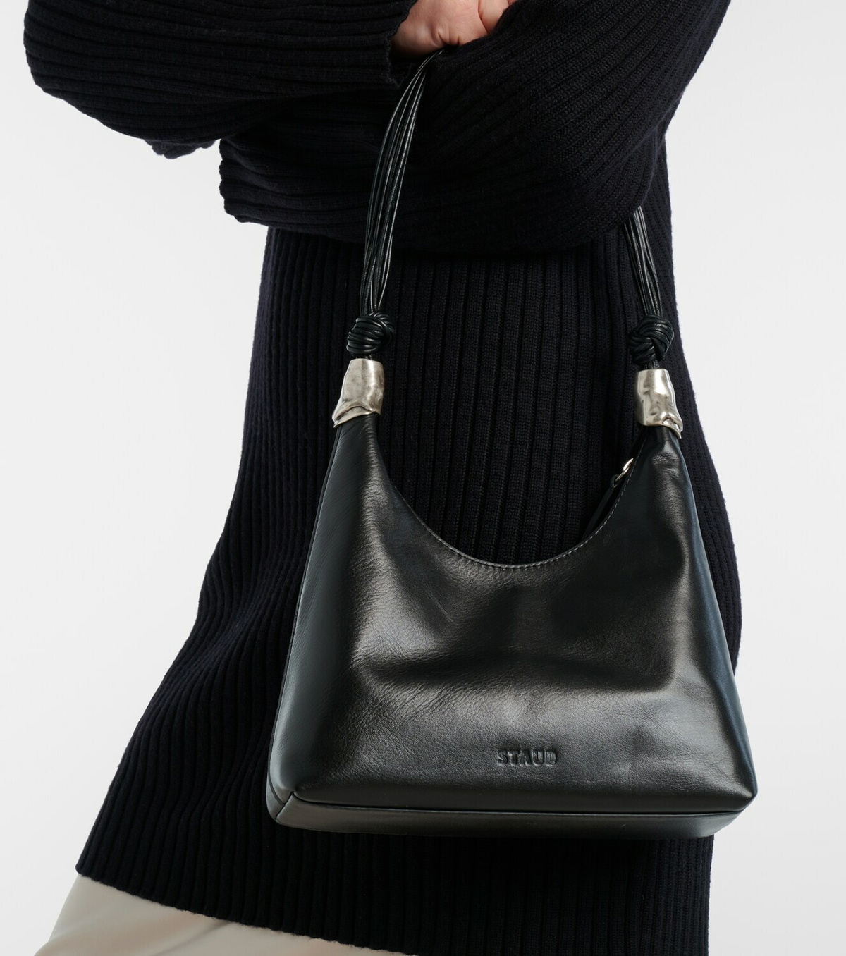 Staud Store Staud Cuff leather shoulder bag Staud