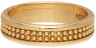 Emanuele Bicocchi Gold Ball Band Ring