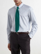 Boglioli - Button-Down Collar Striped Cotton Shirt - Blue