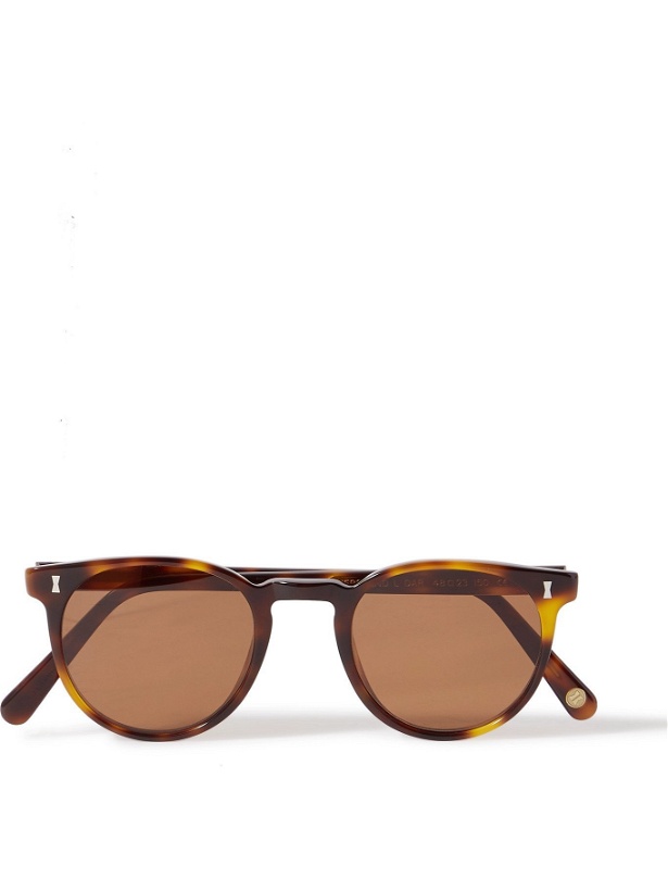 Photo: CUBITTS - Herbrand Round-Frame Tortoiseshell Acetate Sunglasses - Brown
