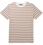 Frescobol Carioca - Leblon Striped Cotton and Linen-Blend T-Shirt - Neutrals