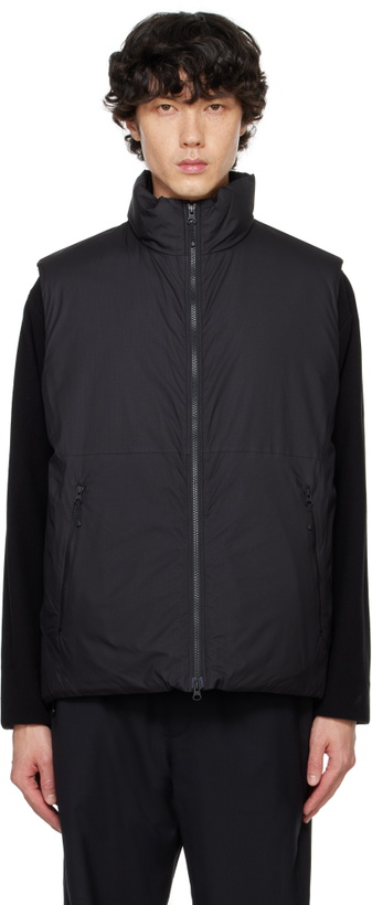Photo: Goldwin Black WINDSTOPPER BY GORE-TEX LABS Puffy Vest