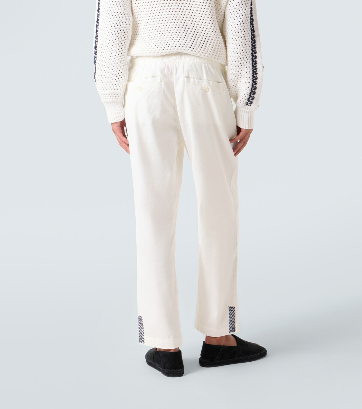 Orlebar Brown Sonoran linen-blend straight pants