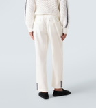 Orlebar Brown Sonoran linen-blend straight pants