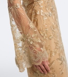 Elie Saab Off-shoulder lace gown