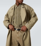 Lemaire Tibetan cotton-blend trench coat