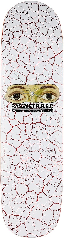Photo: Rassvet White Eyes Skate Deck, 8.5 in