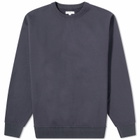 Lady White Co. Men's Crew Neck Sweat in Pitch Navy