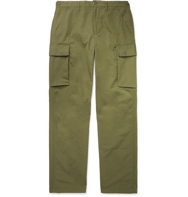Photo: J.Crew - Cotton-Blend Ripstop Cargo Trousers - Green