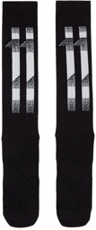 11 by Boris Bidjan Saberi Black Block Stripes Socks