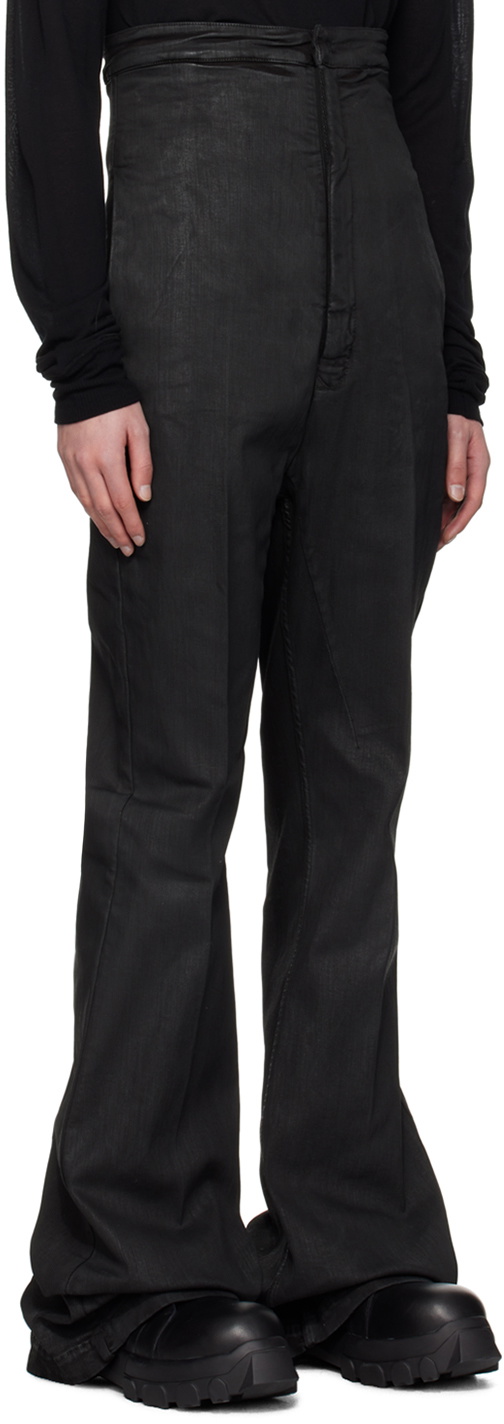 パンツ Black long straight denim pants bolan Rick Owens Black Dirt Bolan Jeans Rick Owens