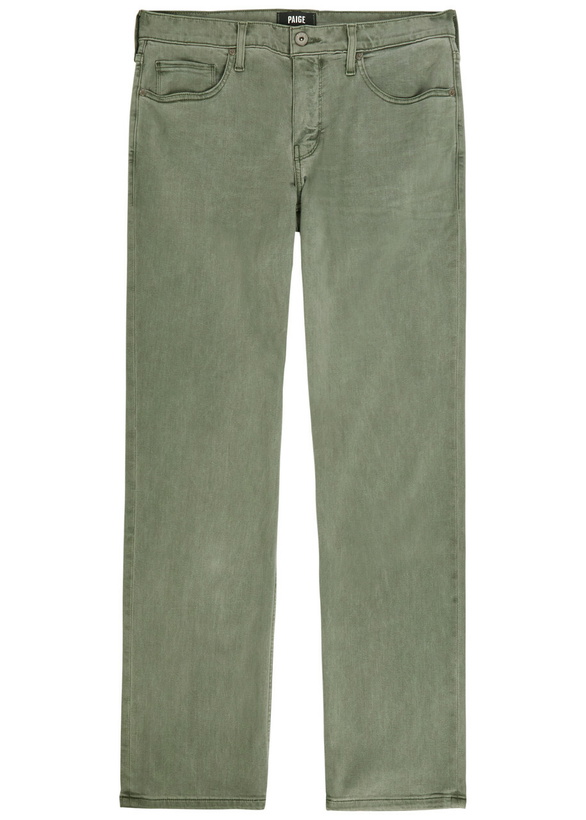 Photo: Paige Normandie Straight-leg Jeans Khaki