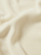 TOM FORD - Waffle-Knit Cotton, Silk, and Wool-Blend Sweater - Neutrals