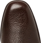 TOM FORD - Wilson Full-Grain Leather Boots - Chocolate