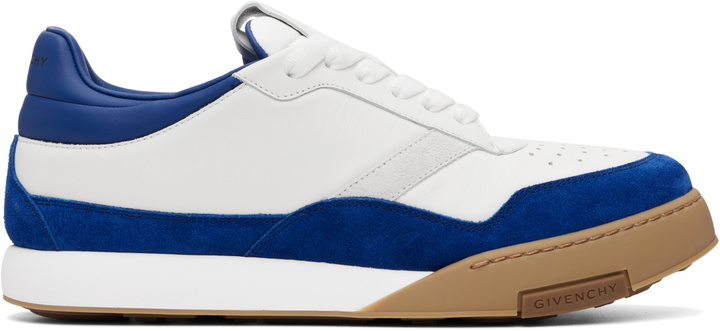 Photo: Givenchy White & Navy Yard Sneakers