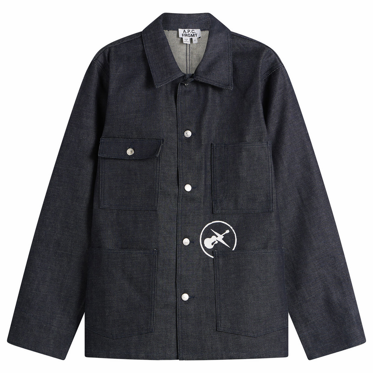 A.P.C. Men's FRGMT. Grand Jack Jacket in Indigo