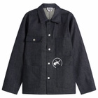 A.P.C. Men's FRGMT. Grand Jack Jacket in Indigo