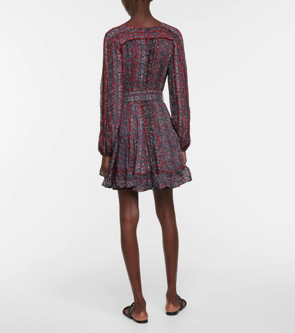 Ulla Johnson Eleni floral silk minidress