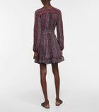 Ulla Johnson Eleni floral silk minidress