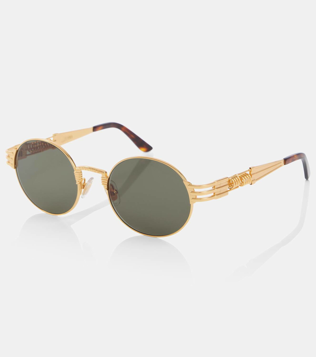 Jean Paul Gaultier Double Ressort round sunglasses