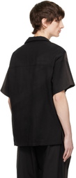 JiyongKim Black Sun-Bleached Shirt