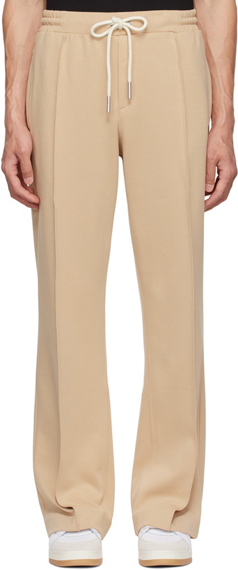 Photo: AMI Alexandre Mattiussi Beige Puma Edition Lounge Pants