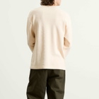 Randy's Garments Men's Randy’s Garments  Heavyweight Thermal Crew Neck Sweatshirt in Natural
