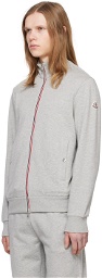 Moncler Gray Zip Sweatshirt