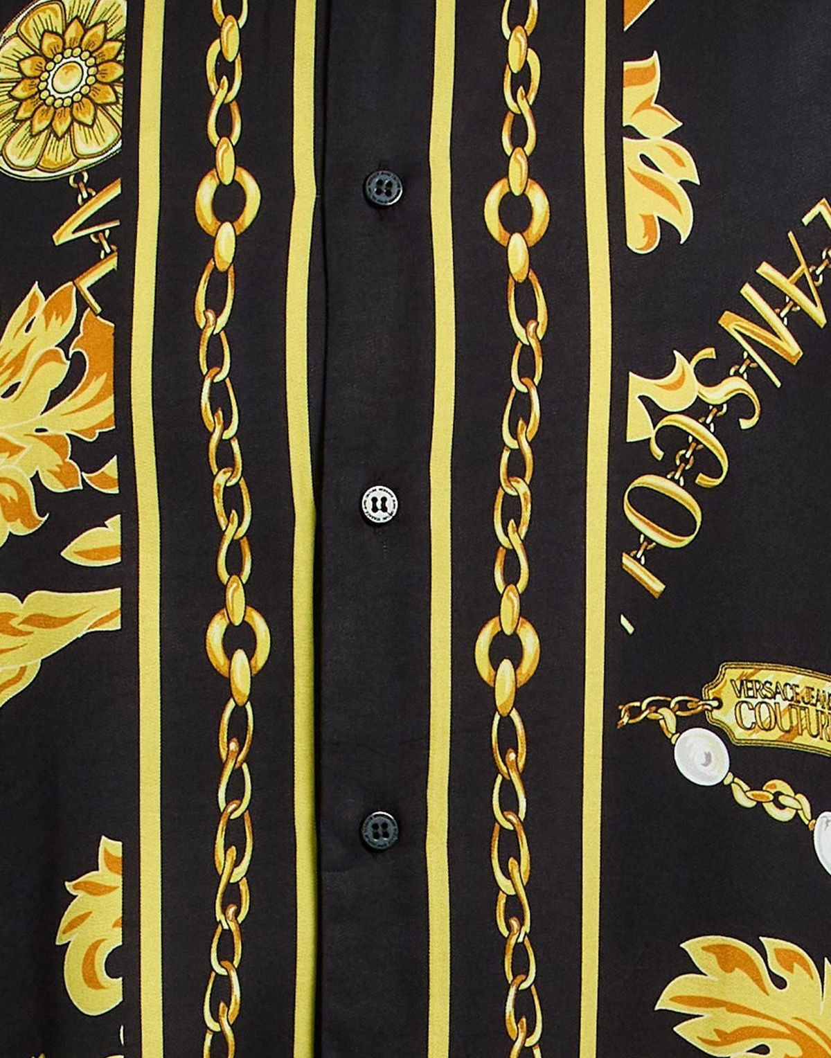 Versace Jeans Couture Mens Shirt in Black