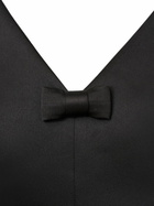 MARC JACOBS - Bow Satin Mini Dress