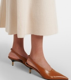 Jardin des Orangers Wool and cashmere midi skirt