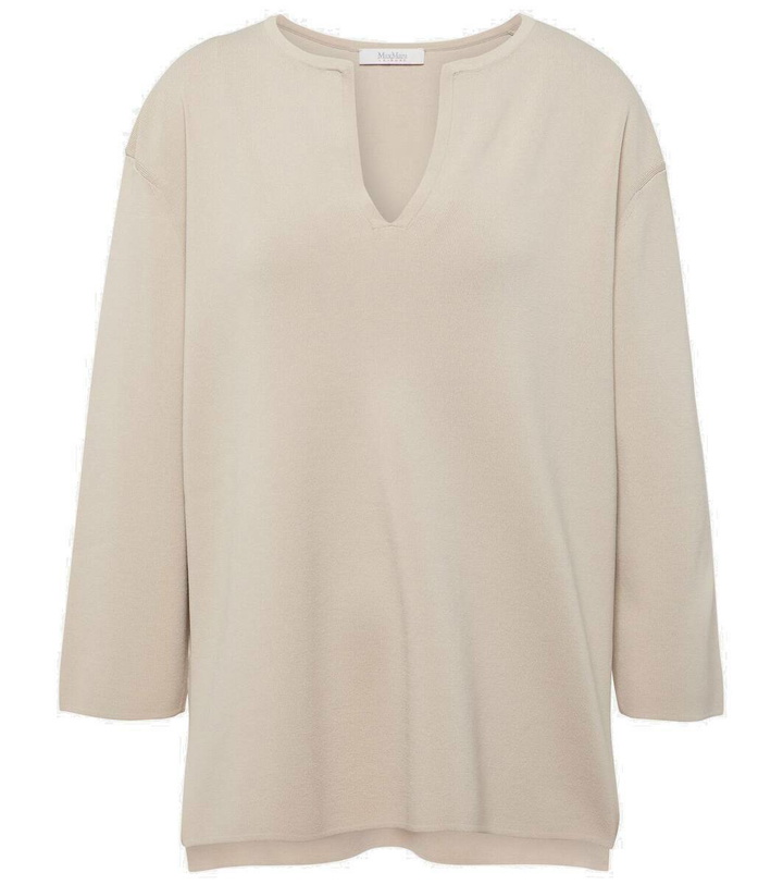 Photo: Max Mara Leisure Sottile jersey blouse