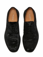 MAISON MARGIELA - Stone Treatment Lace-up Oxford Shoes