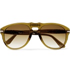 A.P.C. - Persol Aviator-Style Acetate Sunglasses - Brown