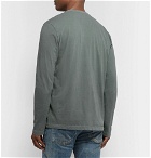 James Perse - Combed Cotton Jersey T-Shirt - Gray green