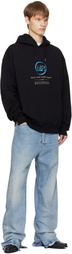 Martine Rose Black Classic Hoodie